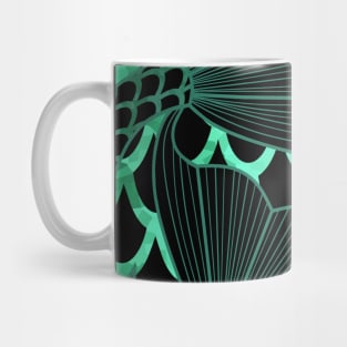 Mermaid Lover Gift Turquoise Tails Mug